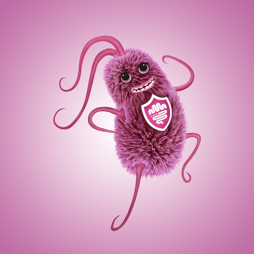 Bacterissima Bacteria 3d Character Design