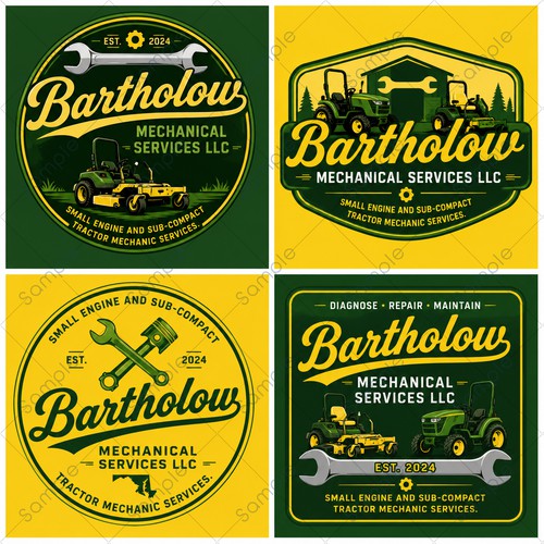 mechanic shop specializing in small engines and small tractors