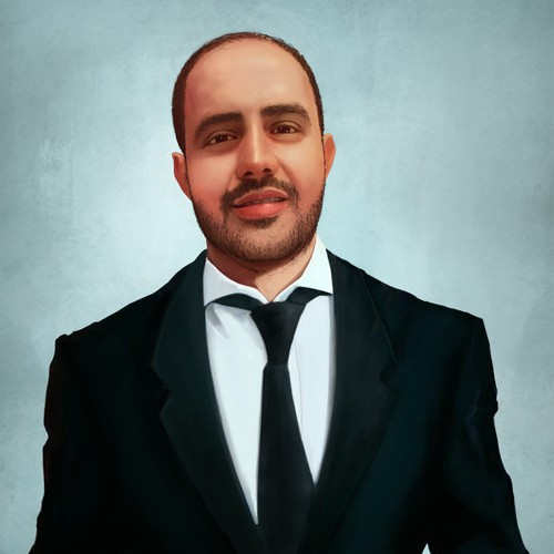 CEO Portrait Illustration