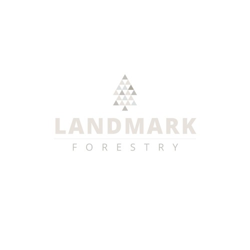 Logo Concept for LANDMARK FORESTRY