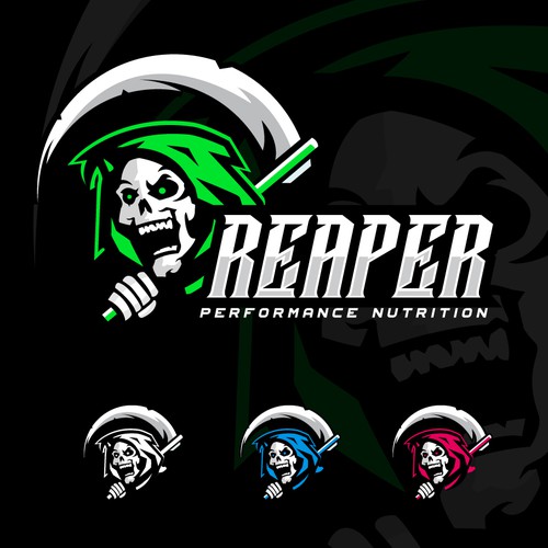 Grim Reaper Design for a Nutrition Company