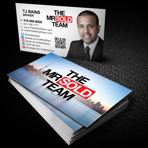 Real Estate Agent Business card design