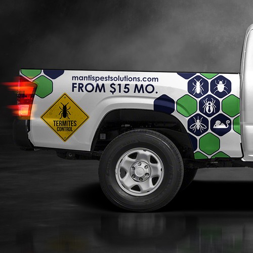 Truck Bed Design for a Pest Company