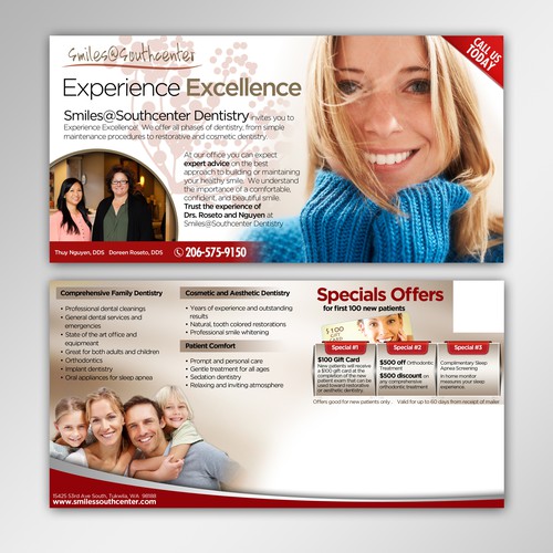 Postcard Mailer for Dental Office