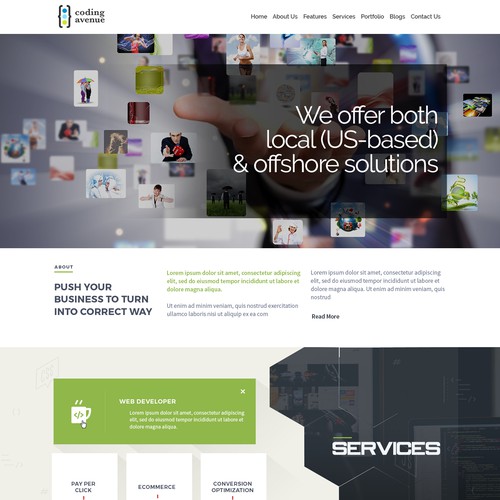 Technology Company Website