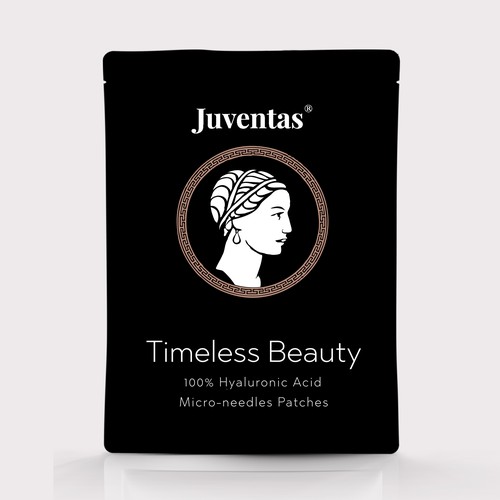 Design and illustration for a Packaging / Pouch for anti aging face fillers patches