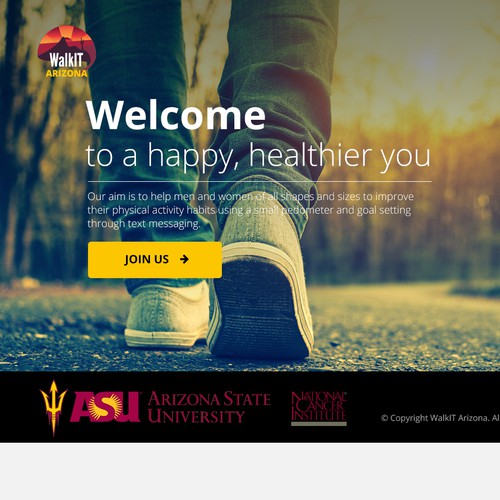 Stunning website design for health