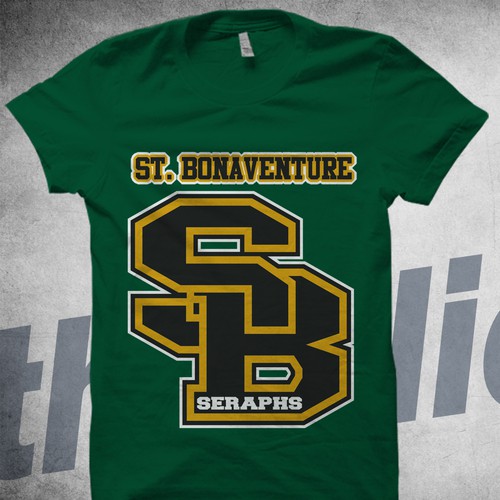 St. Bonaventure High School Football T-shirt design