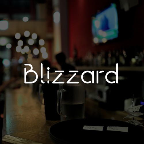 Flat logo for Blizzard
