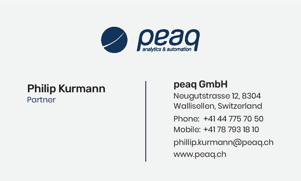 PEAQ - Standard Brand Guide