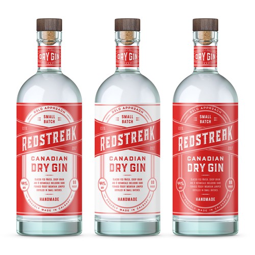 Label for Canadian Gin