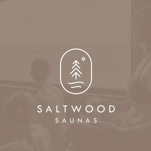 Saltwood Saunas Logo Design