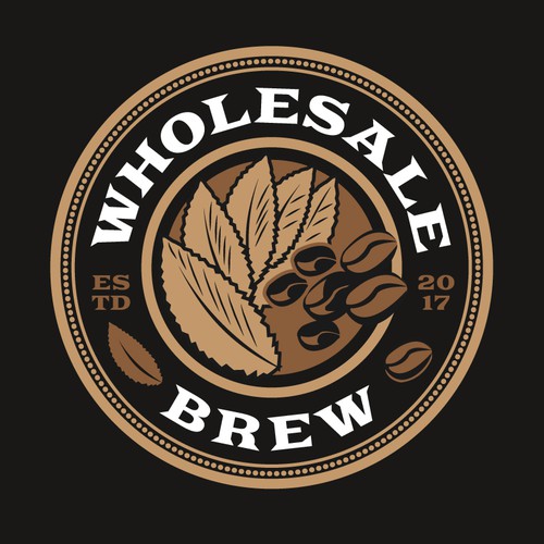 Coffee and tea distributer logo