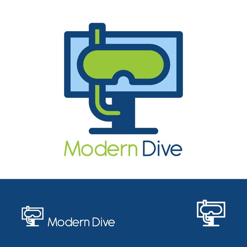 Logotipo Modern Dive