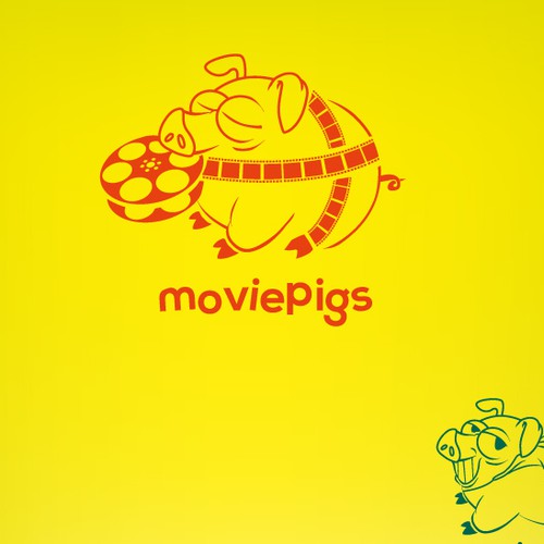 Create capturing branding for MoviePigs.com