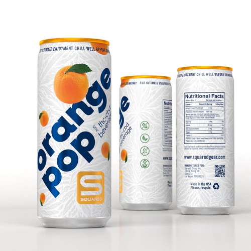 Orange Pop Soda