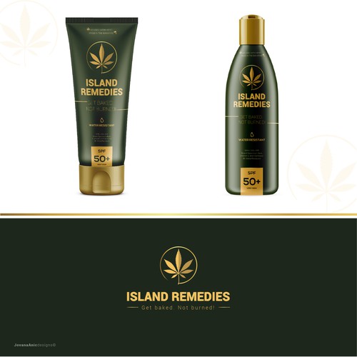 Logo for a sun protection product 