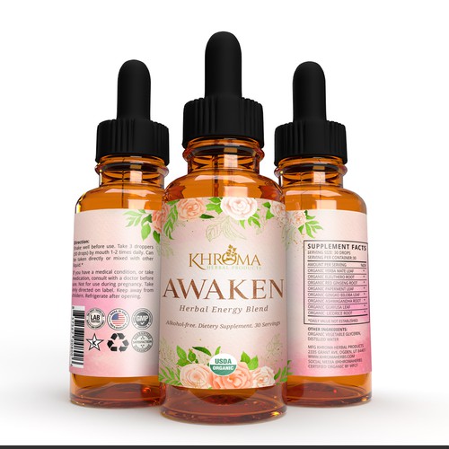 Khroma Awaken Beauty Cosmetic Packaging