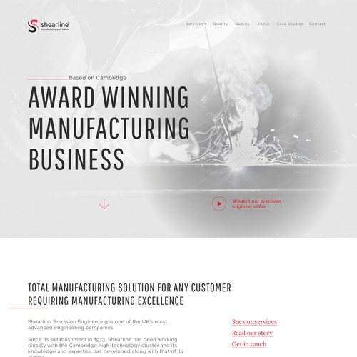 Precision Engineering Website