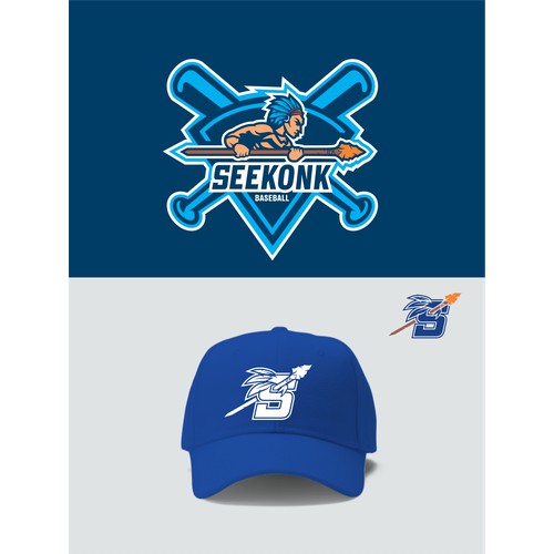 Seekonk Youth baseball club logo