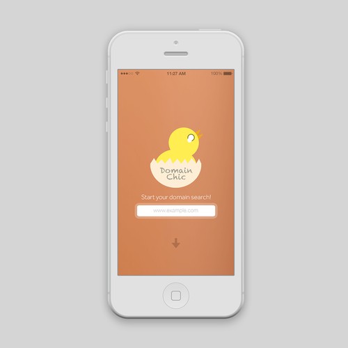 Special Cool Design , wild and neat for DomainChick - Domains mobile app
