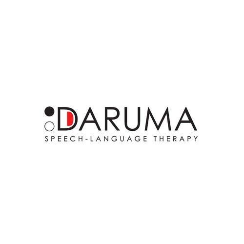 minimal logo for Daruma 