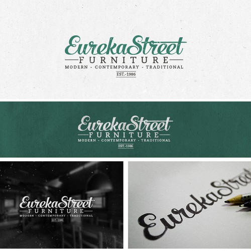 Logo concept for Eureka Street Furniture