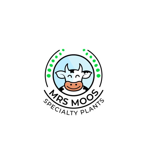 Mrs Moos Logo Concept