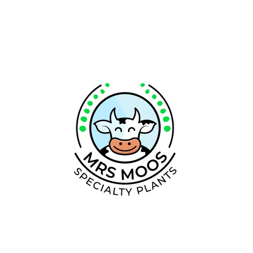 Mrs Moos Logo Concept