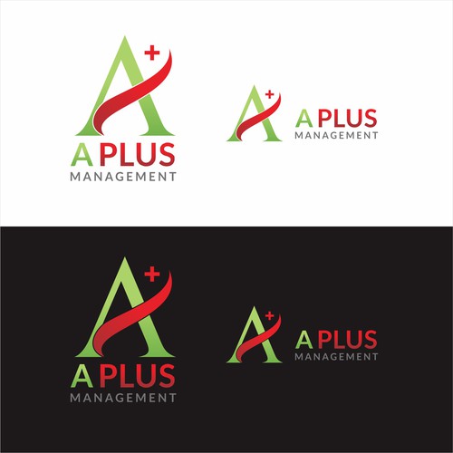 Logo concept for A PLUS Management