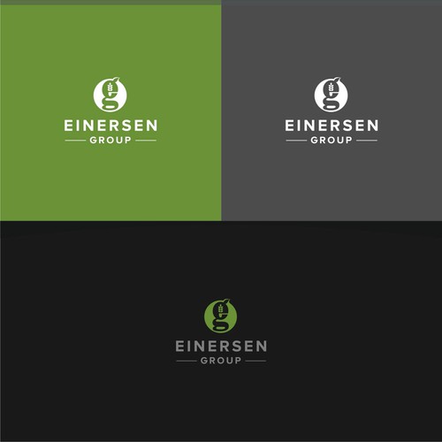 logo concept for einersen group