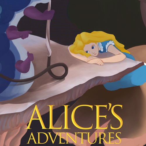 Cover Design for Alice in Wonderland