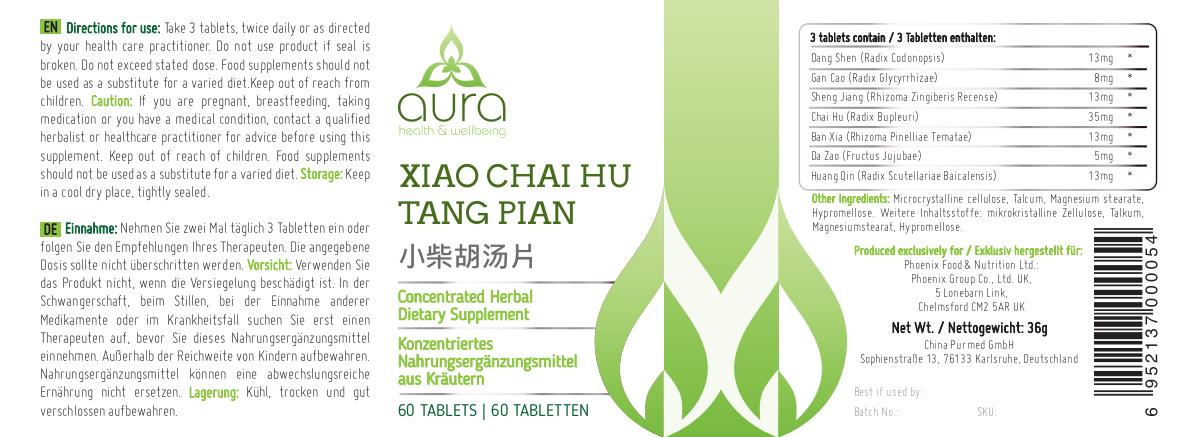 Aura Health and Wellbeing Supplements