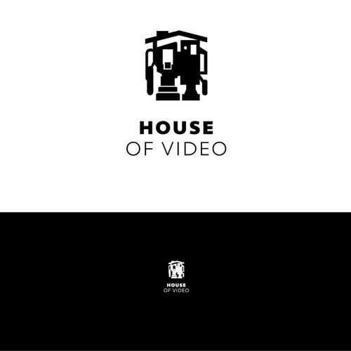 Design a modern minimal logo that we use to sell a lot of videos