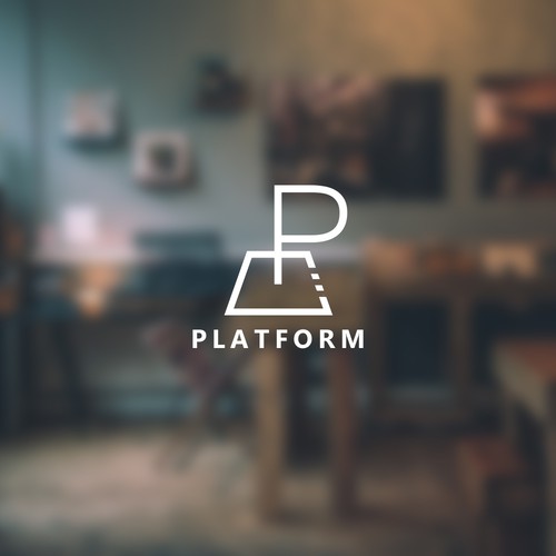 Simple logo for PLATFORM