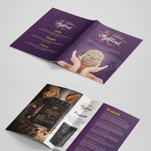 A Product Brochure for a Cosmetic Product