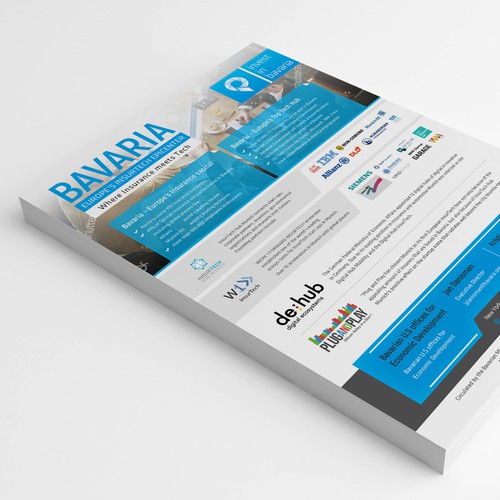 powerful 'OnePager' design for Bavaria