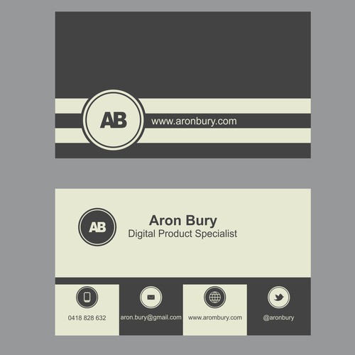 Design a business card with a personal touch