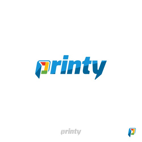 Logo concept for Printy, an app based photo printing