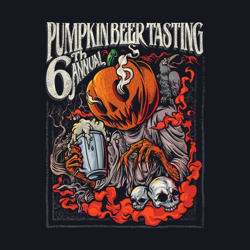 Pumpkin beer tasting