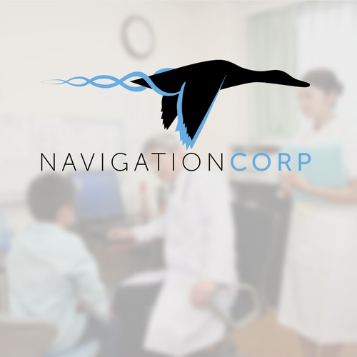 Logo for firm that offers HR and financial services to medical clinics