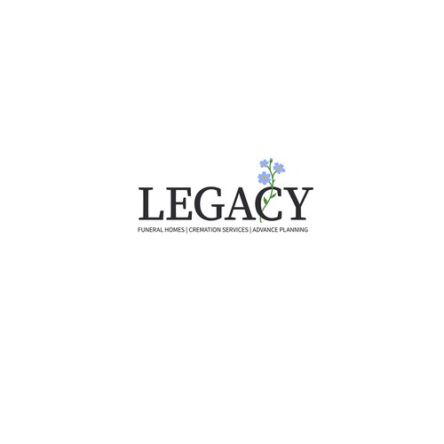 Log oconcept for funeral homes in Alaska. 