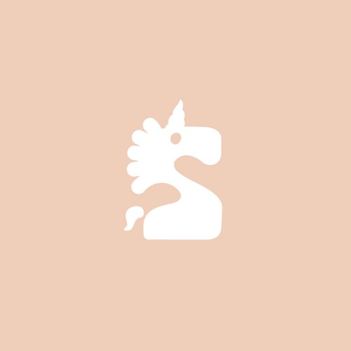 Playful logo for Unicorn-themed museum.