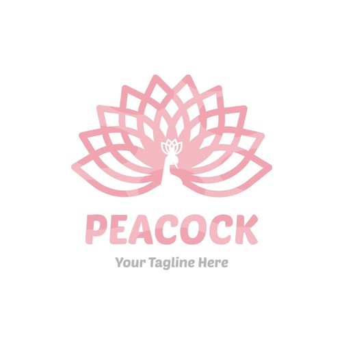 Pink Peacocok Logo