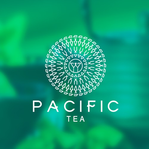 Create an inspiring logo for a tropical tea packaging company!