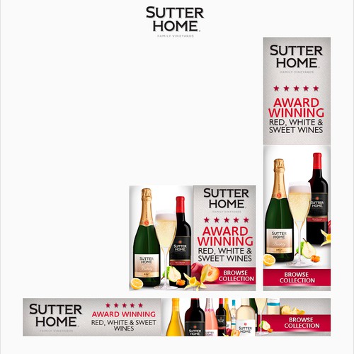 Banner Ads For Winery 