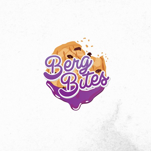 Berg Bites – Dessert Brand Logo Design