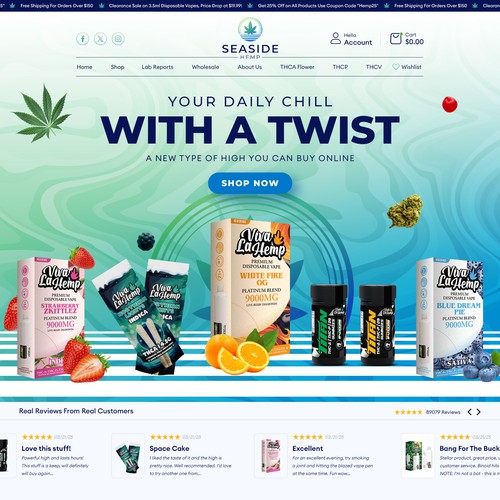 CBD ECOMMERCE ONLINE STORE WEBSITE DESIGN