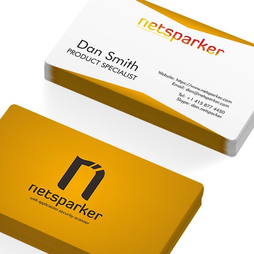 Design a Business Card for an International Software company