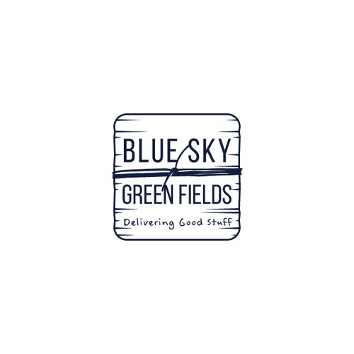 Logo Design for Blue Sky Green Fields